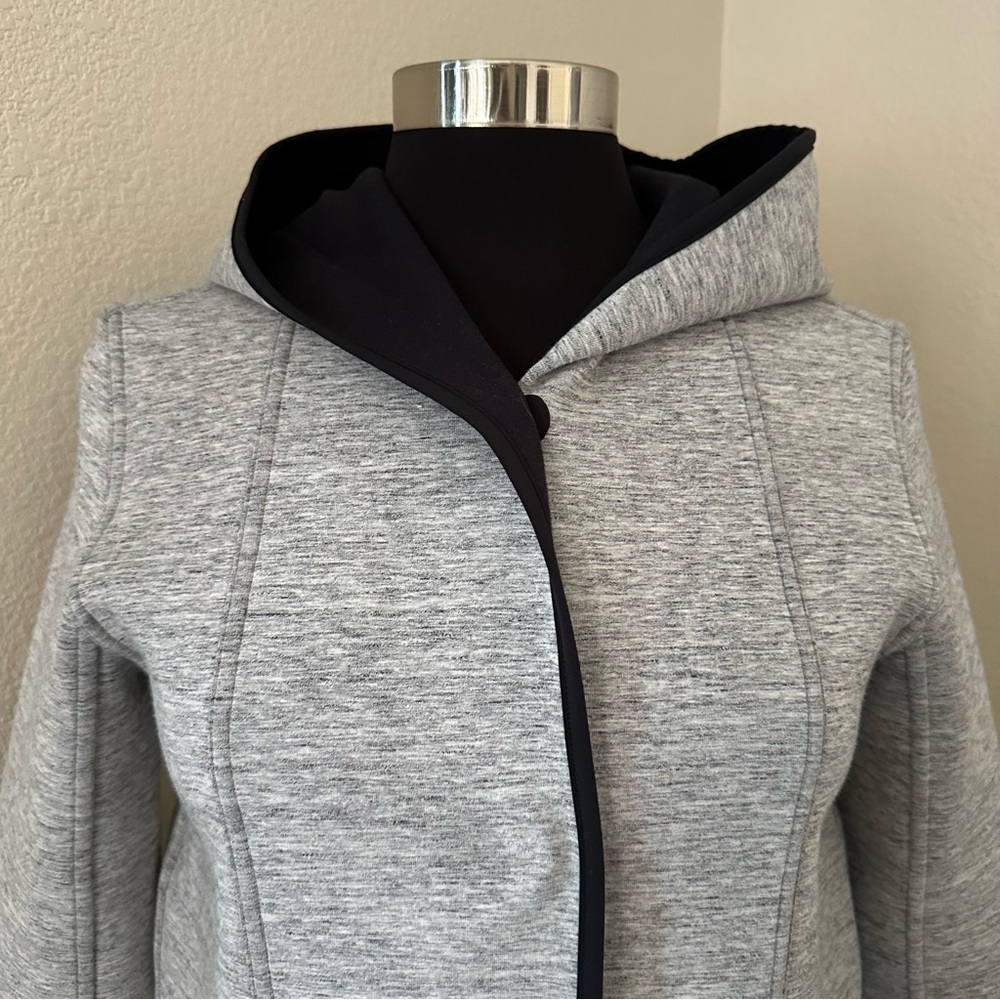 Lululemon Urban Horizons Heathered Space Dyed Grey/Black Jacket Size XS - Picture 4 of 17